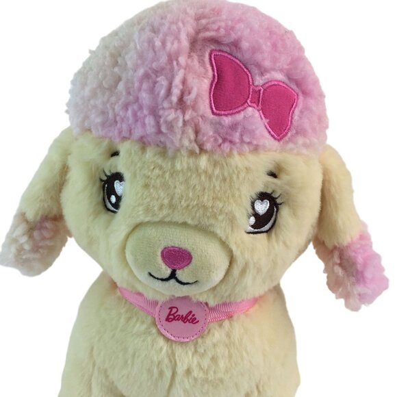 Barbie Salon Pet Adventure Poodle Plush 10" Stuffed Toy Lights Sounds Tested - Picture 6 of 10